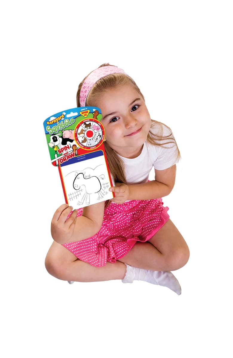 RandomLine of Creative Things Squiggle Barnyard Onthego Doodle Pad 4+, Alternate, color, Multicolored