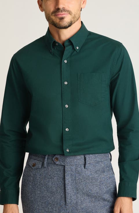 Everyday Slim Fit Cotton Button-Down Oxford Shirt