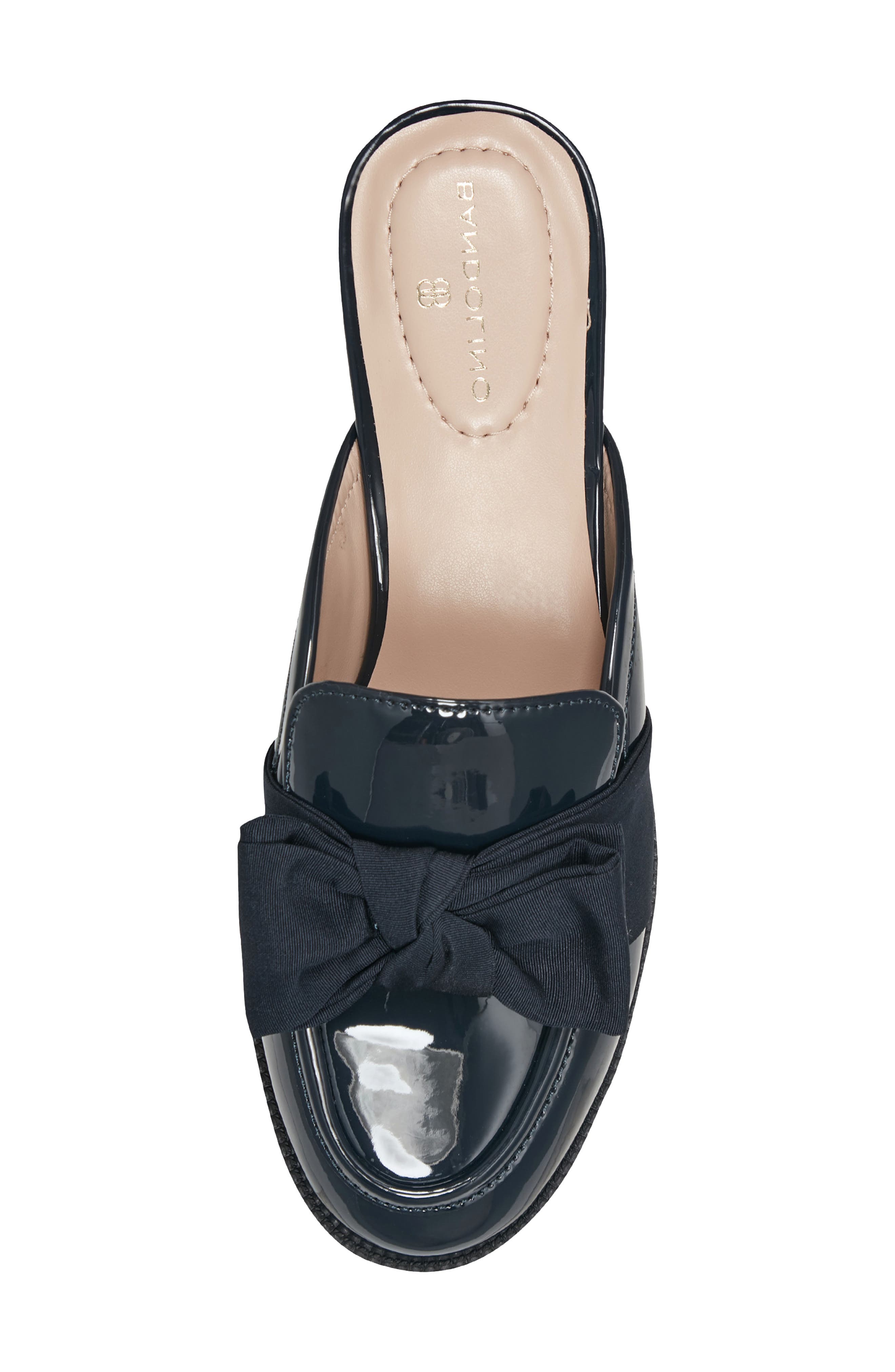 Leilani Bow Mule, Alternate, color, NAVY