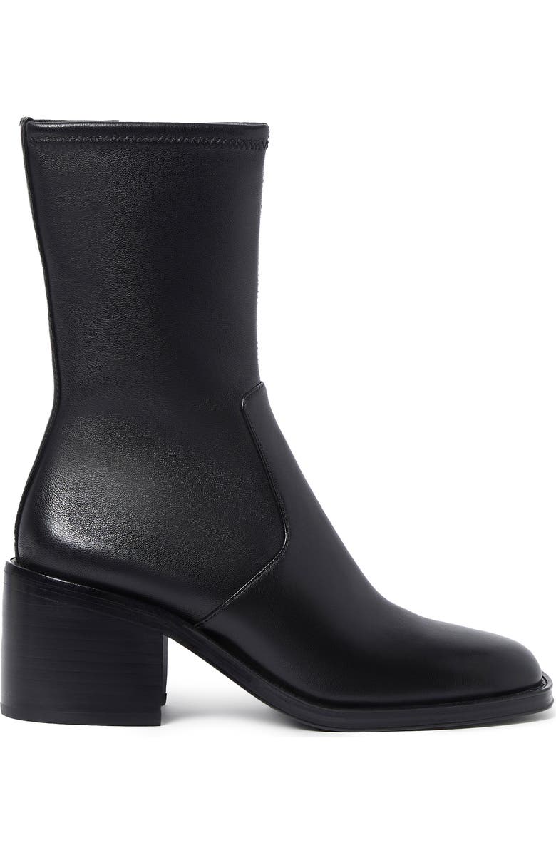 Loeffler Randall Nolan Stretch Ankle Bootie, Alternate, color, Black