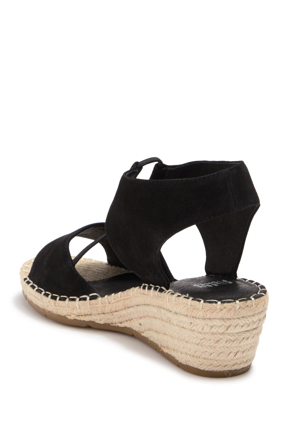 Eileen Fisher Agnes Espadrille Suede Wedge Sandal, Alternate, color, 
