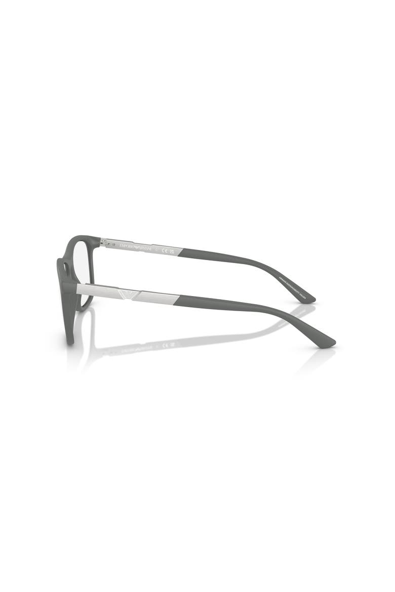 53mm Rectangle optical glasses, Alternate, color, Grey