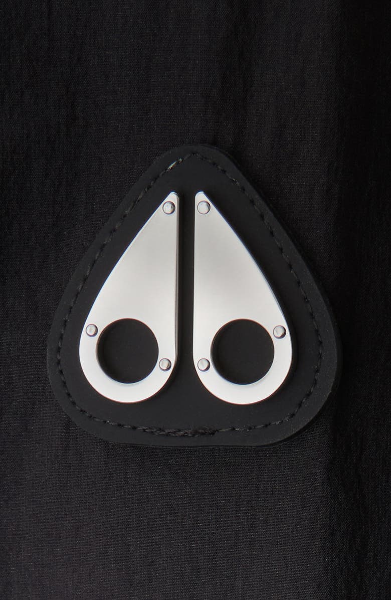 Moose Knuckles Topflight Water Repellent Shirt Jacket, Alternate, color, Black