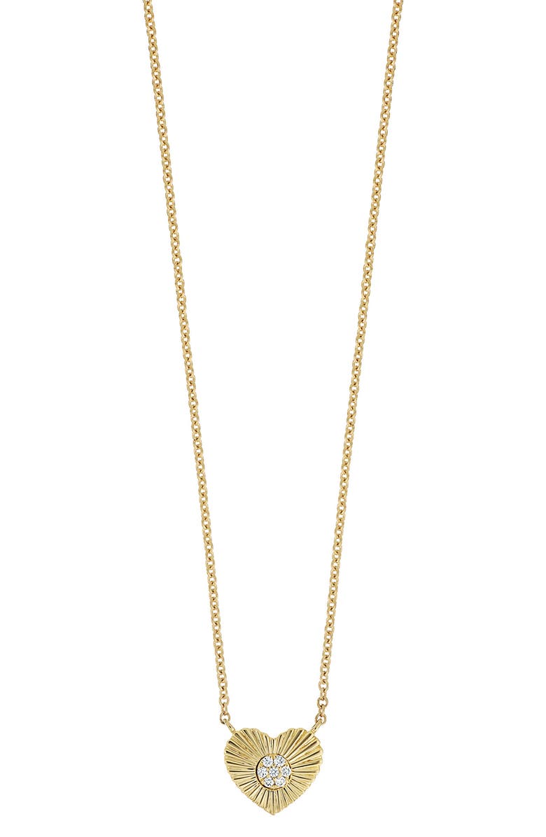 Bony Levy Diamond Heart Pendant Necklace, Main, color, 