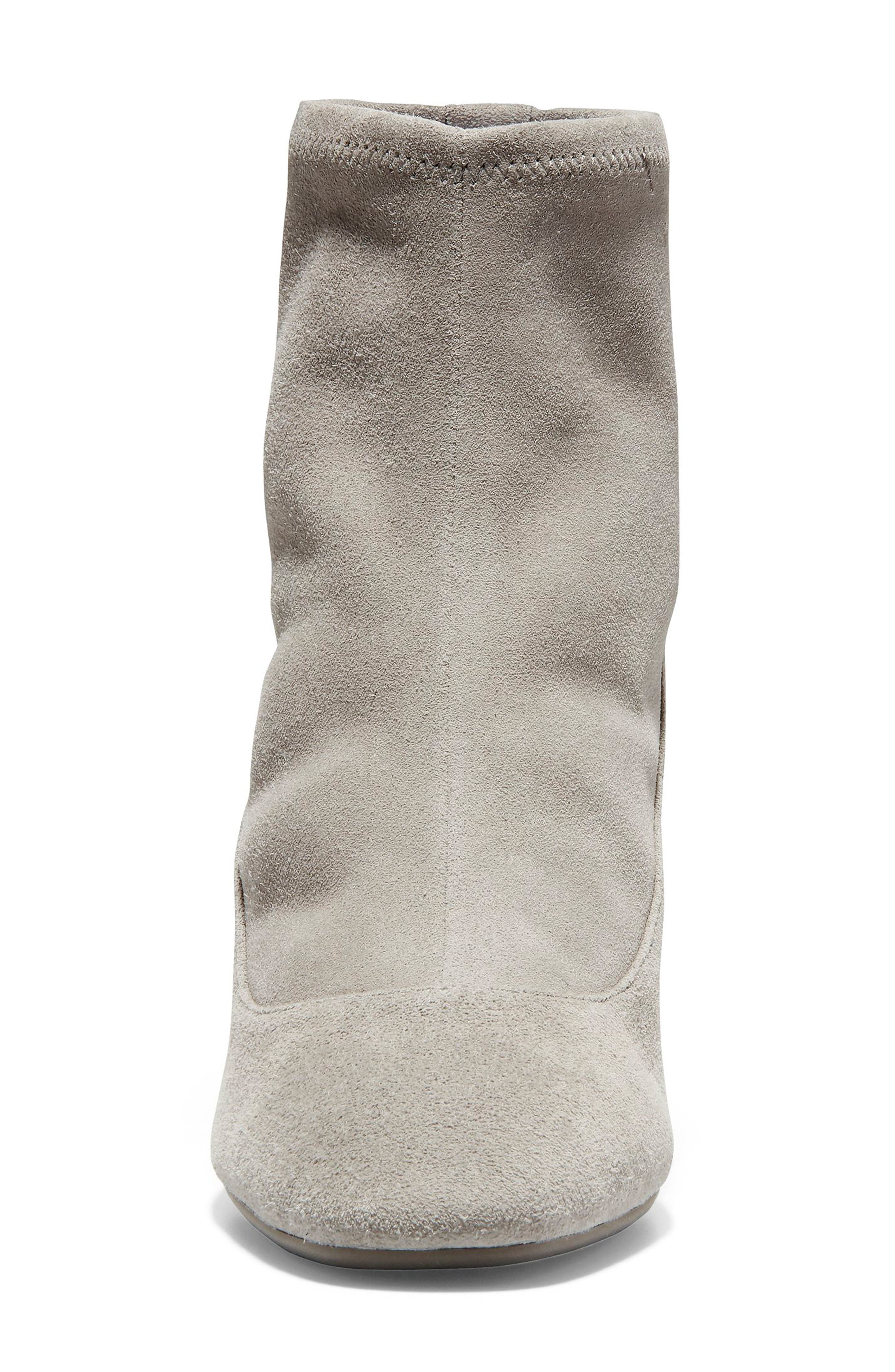 Laree Stretch Bootie, Alternate, color, IRONSTONE STRETCH SUEDE