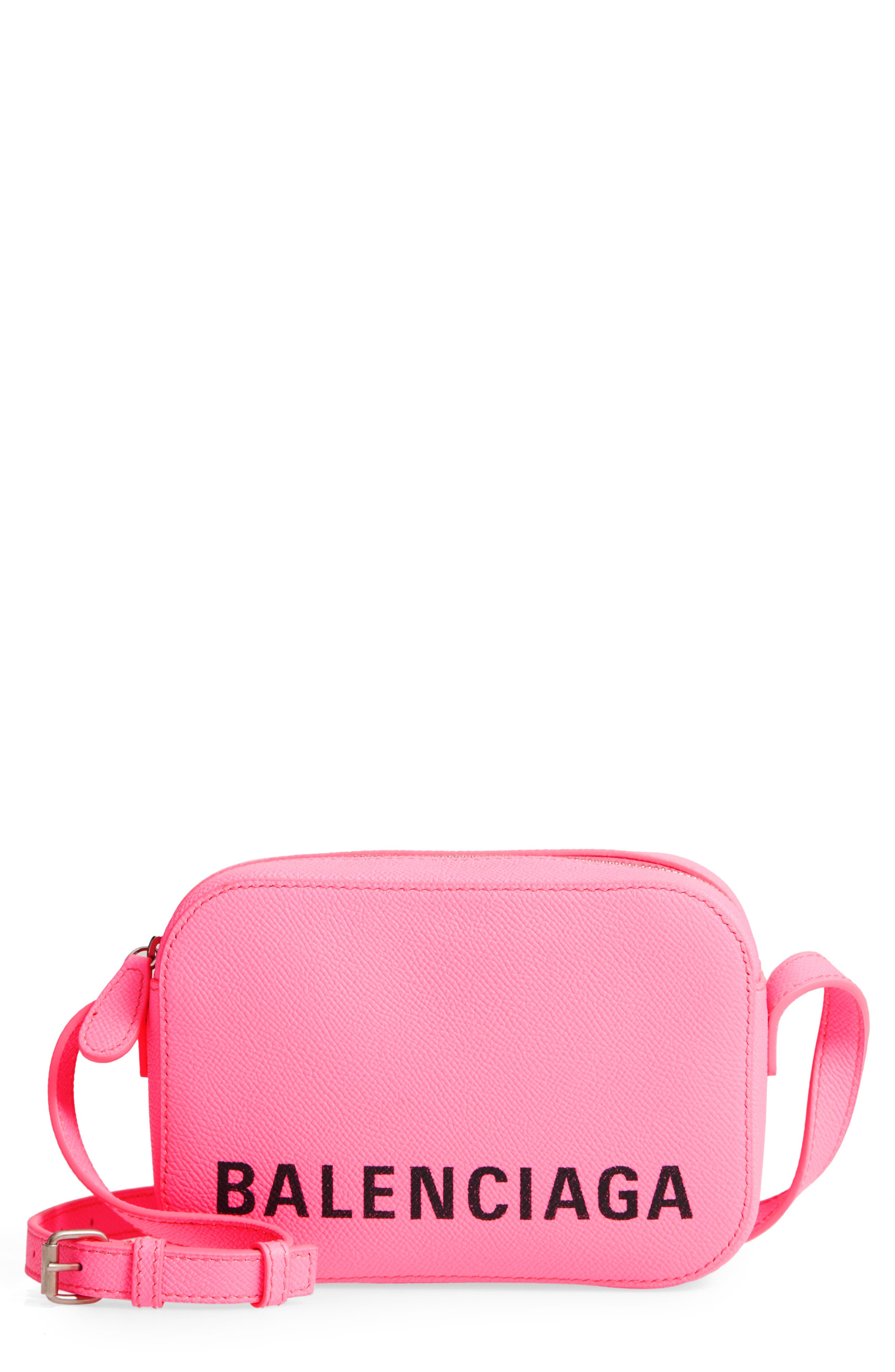 Balenciaga Extra Small Ville Leather Camera Bag, Main, color, 