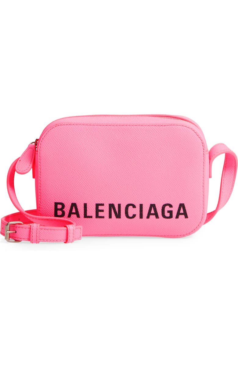 Balenciaga Extra Small Ville Leather Camera Bag, Main, color,