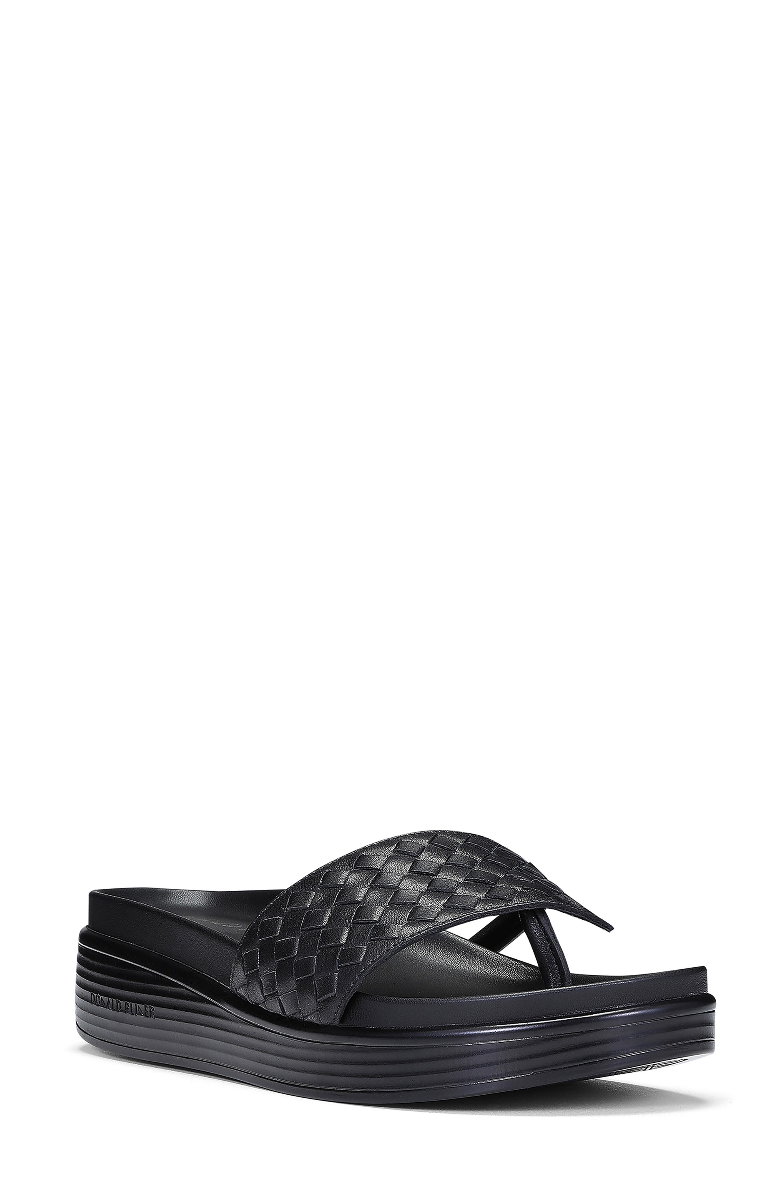 Donald Pliner Fifi Low Wedge Flip Flop, Main, color, 