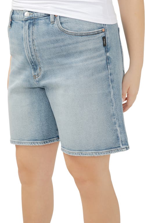 Silver Jeans Co. Longer Length Denim Shorts In Indigo