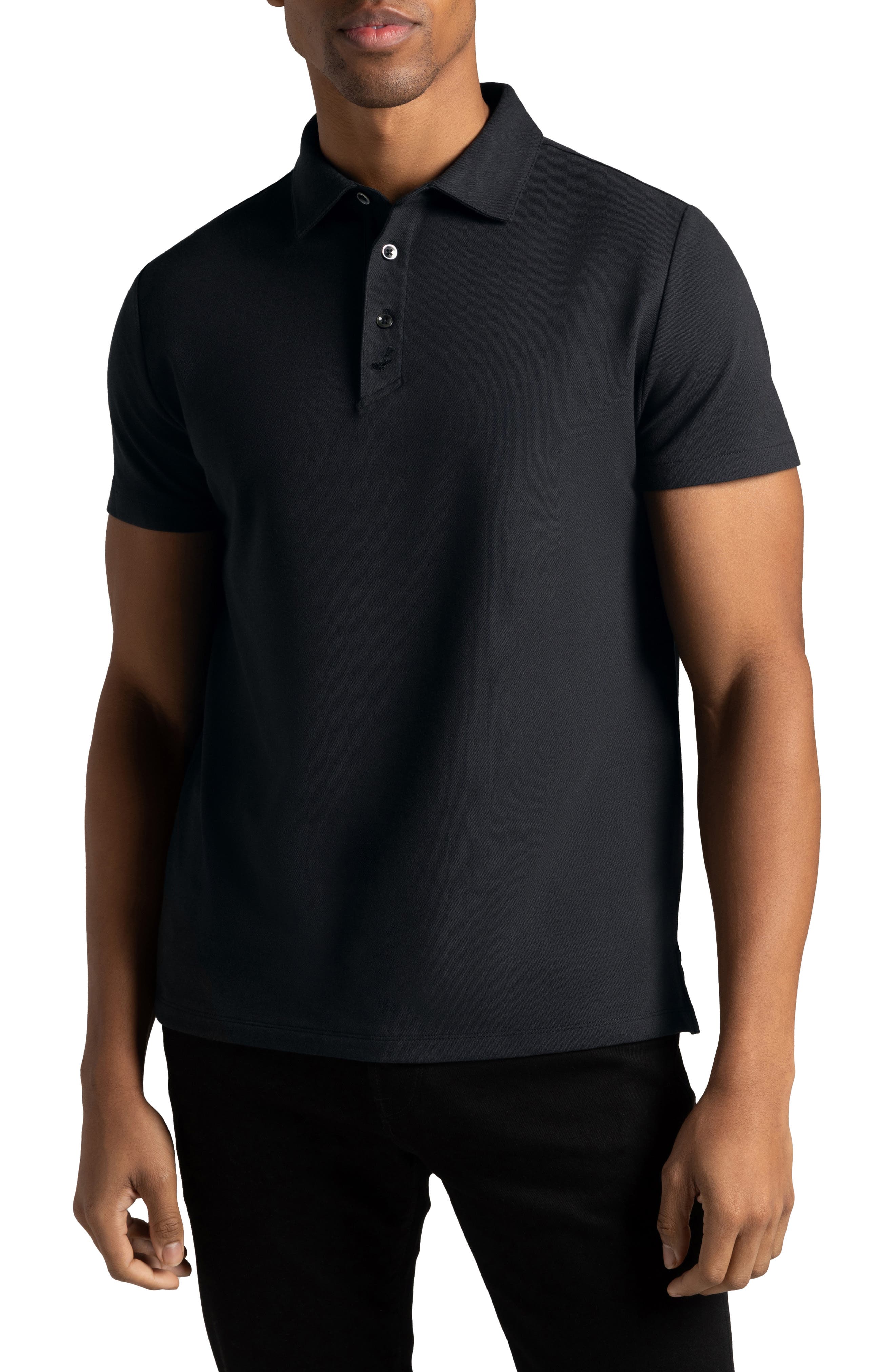 Dagger Supima Cotton Blend Slim Fit Polo