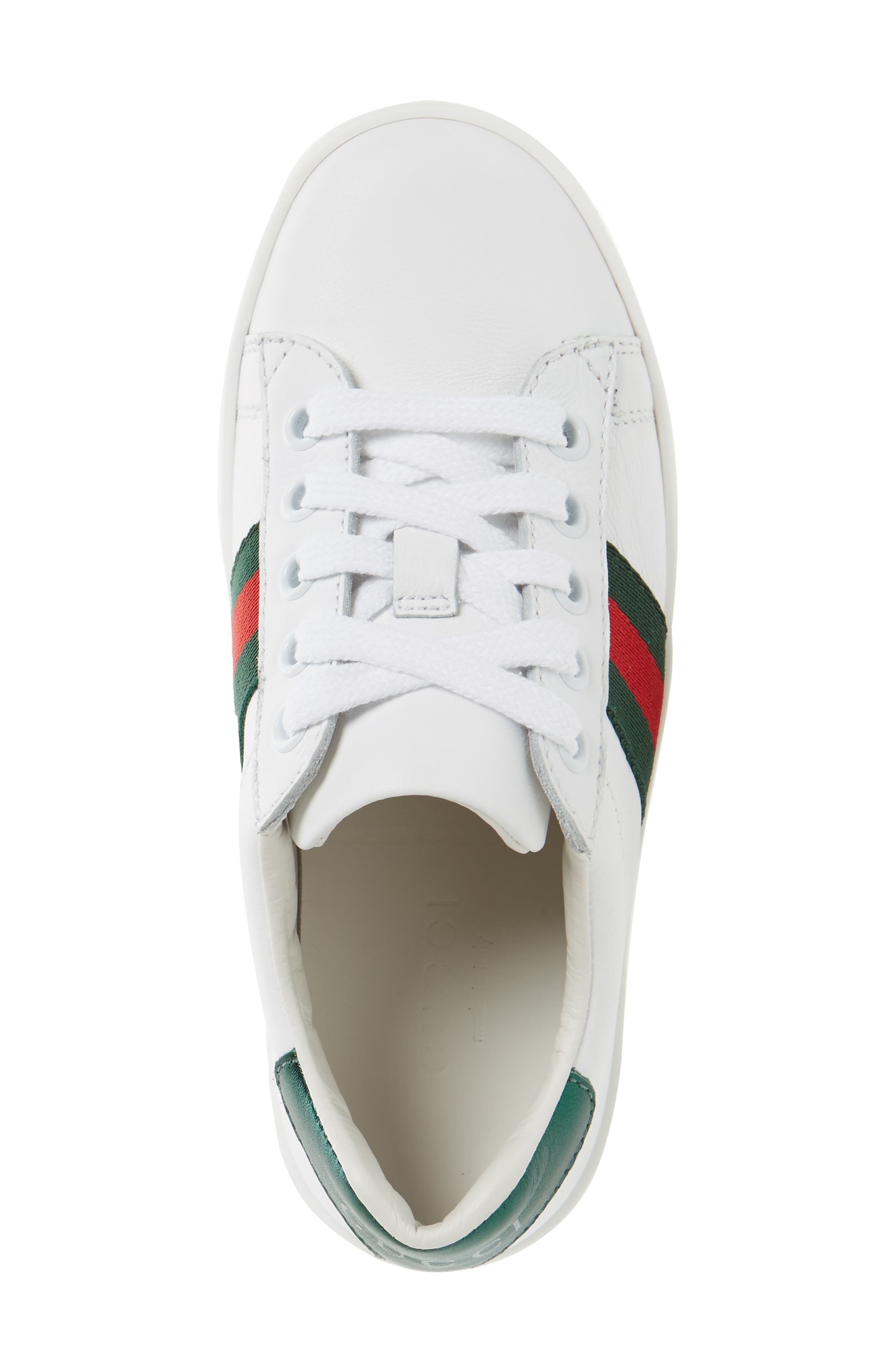 Ace Sneaker, Alternate, color, WHITE/ GREEN
