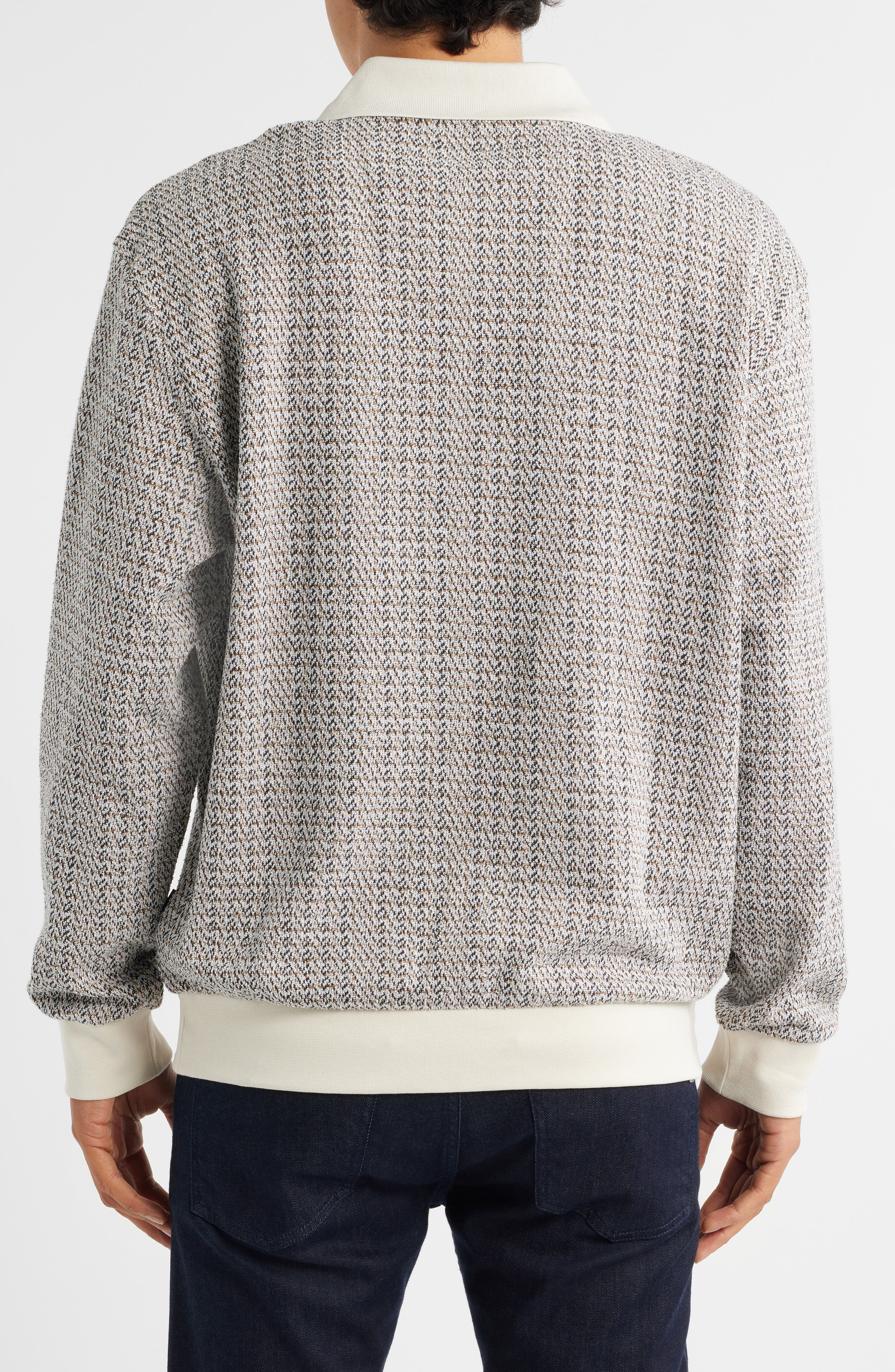 Sota Long Sleeve Polo Sweater - image 2