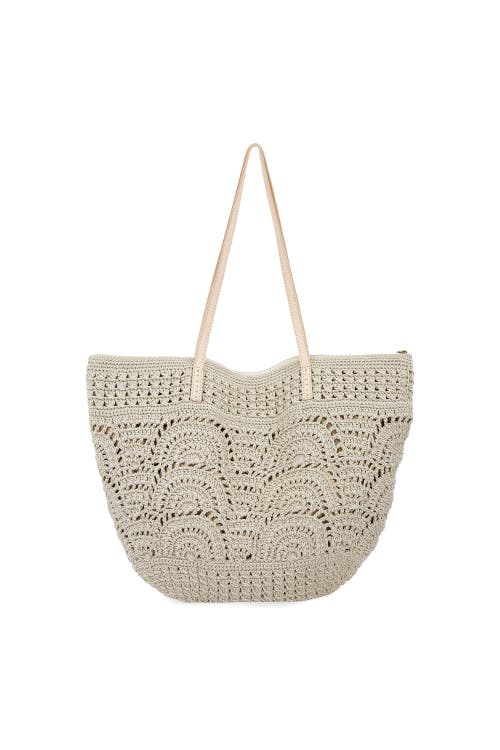 The Sak Faye Tote Bag In Natural Fan