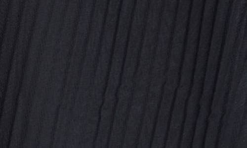 Saachi Sheer Pleated Wrap In Black