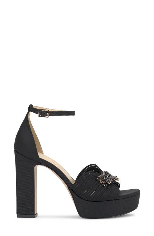 Jessica Simpson Anissia Ankle Strap Platform Pump In Black