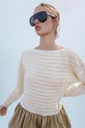 H&M Textured-knit Top