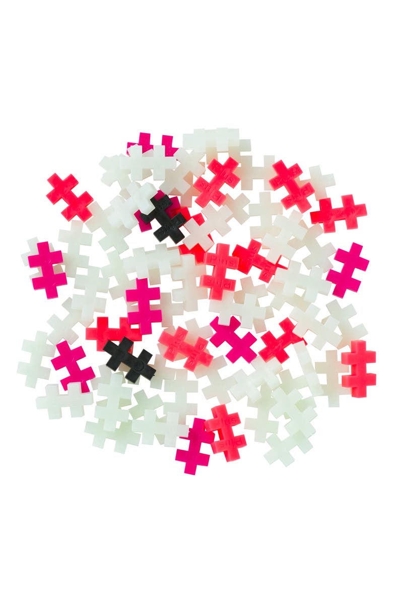 Plus-Plus USA Glow in the Dark Axilotl 70-Piece Tube Building Set, Alternate, color, Multi