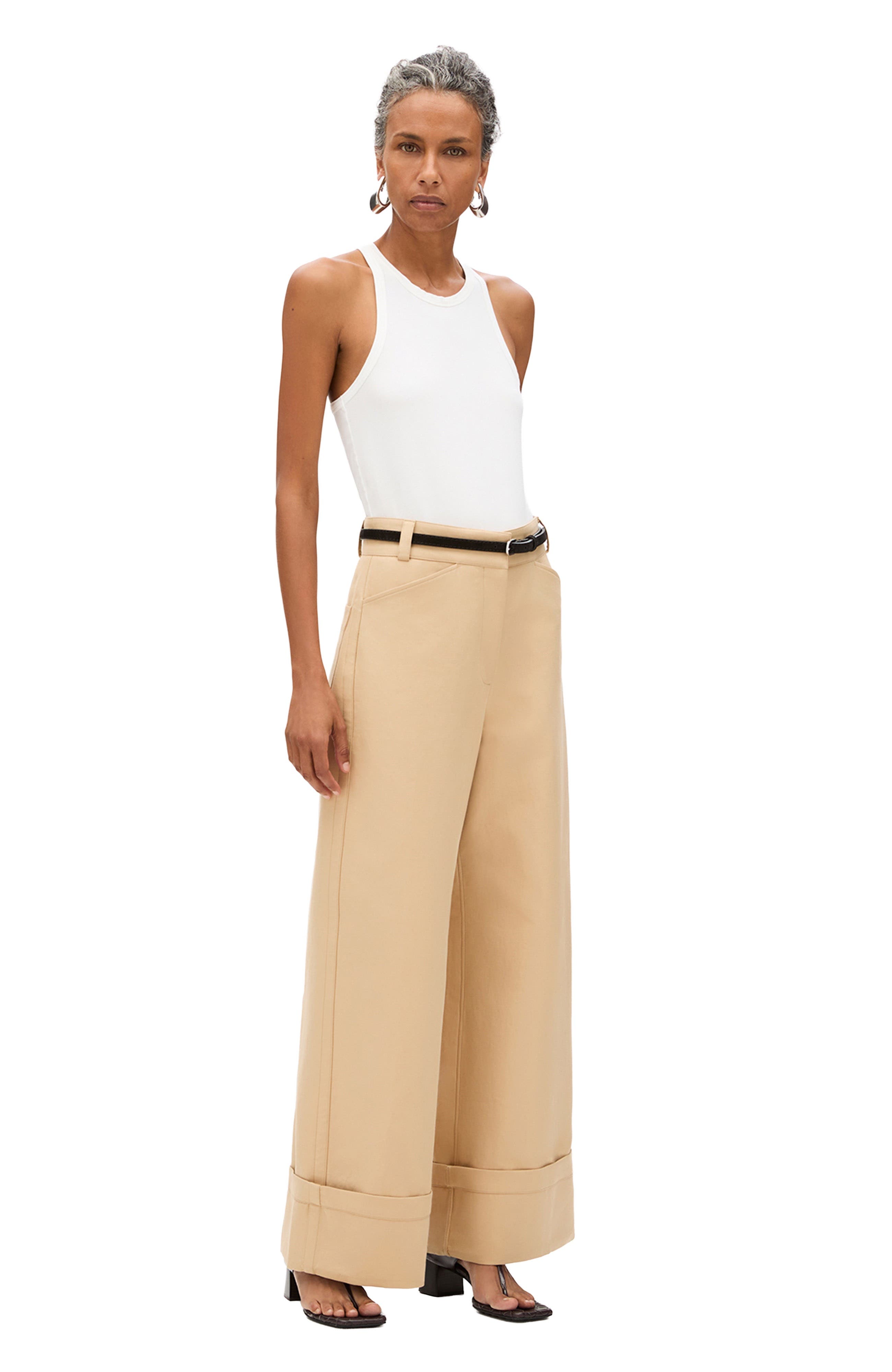 Wide Cuff Pant - image 4