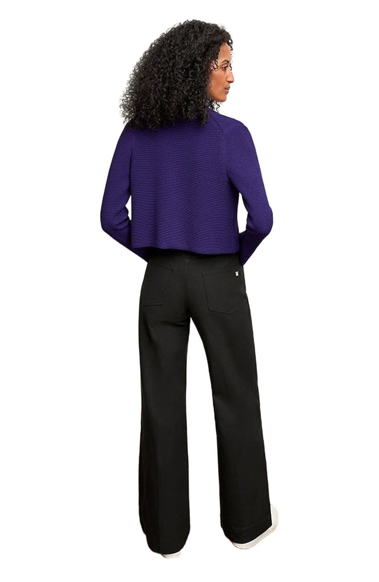 M.M.LaFleur Milo Wide-Leg Jean, Alternate, color, Black