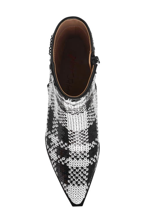 Betsey Johnson Louisa Pointed Toe Bootie In Multi