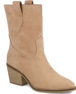 MIA Ramyli Faux Suede Western Bootie