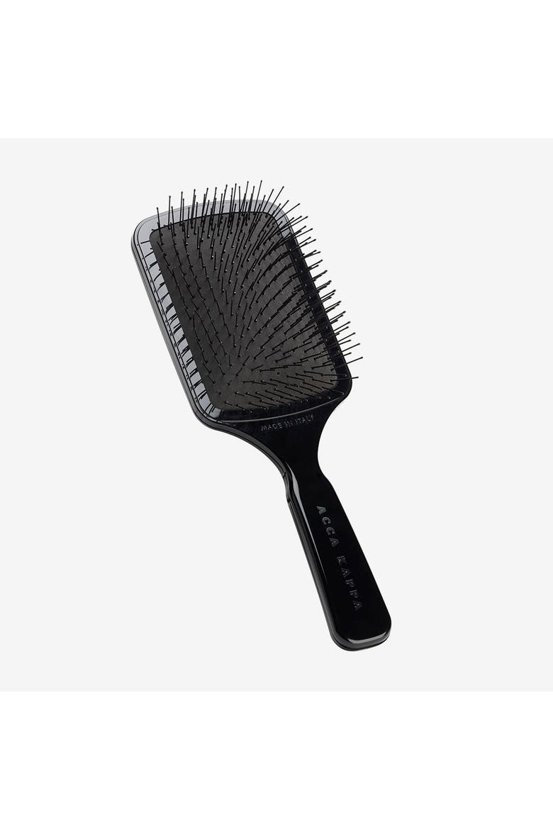 Shower Paddle Brush - Soft Nylon Pins, Main, color, Black