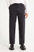 Madewell Flat Front Peached Cotton Twill Chino Pants