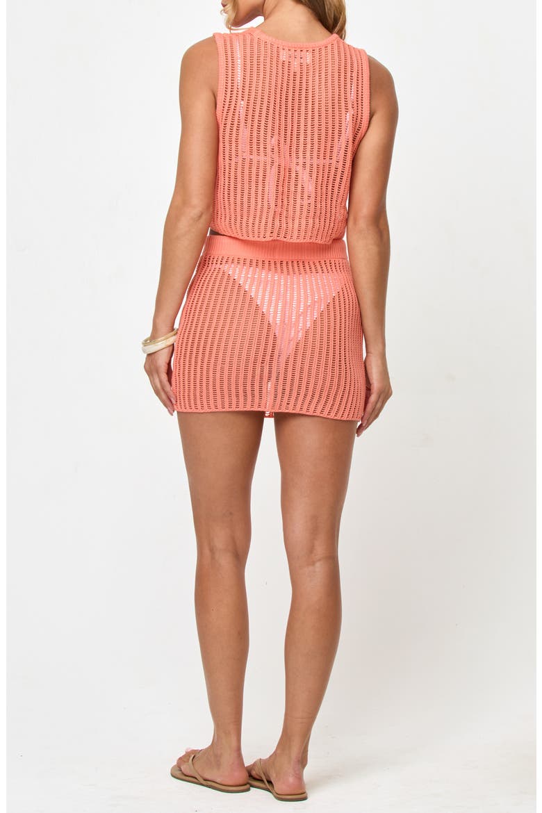 Sandar Cotton Cover-Up Skirt, Alternate, color, FRESH SQUEEZED
