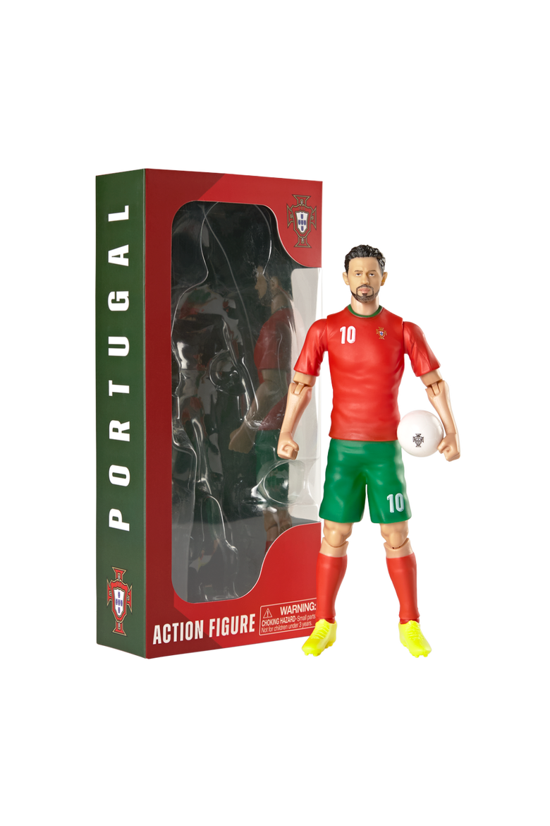 SOCKERS Portugal National Bernardo Silva 8" Collectible Soccer Action Figure, Main, color, No Color