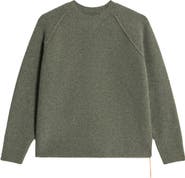 Fortela Harvard Wool Raglan Sleeve Crewneck Knit