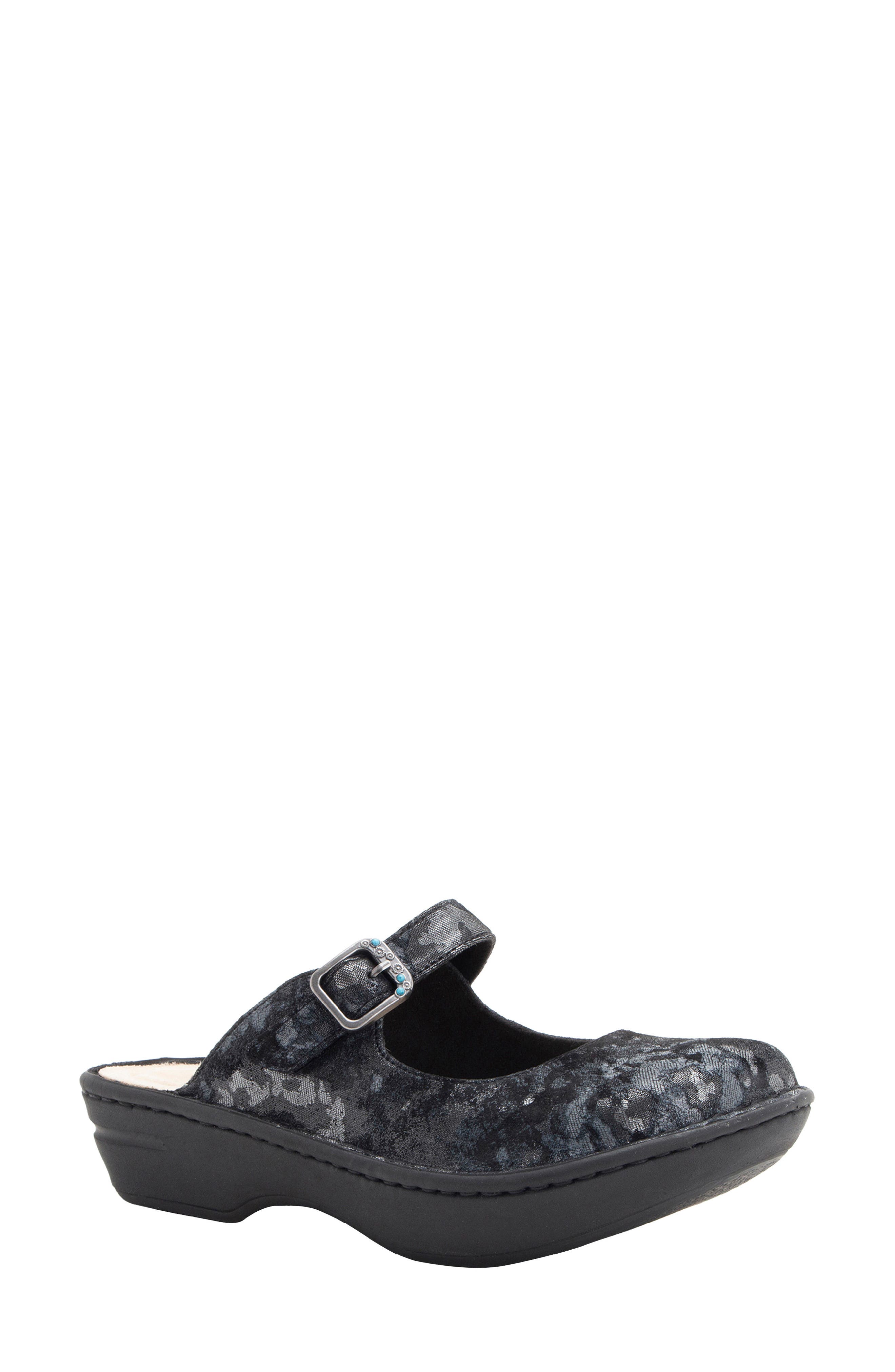 Fabel Flat Mule, Main, color, 6701 INK STORM