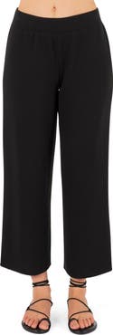 Hurley Positano Rib Ankle Wide Leg Pants