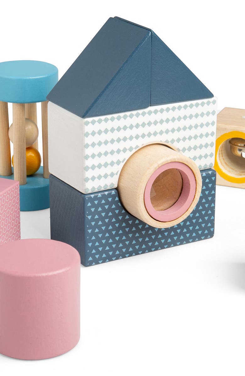 Bigjigs Toys Sensory Explorer Blocks, Alternate, color, Multicoloured
