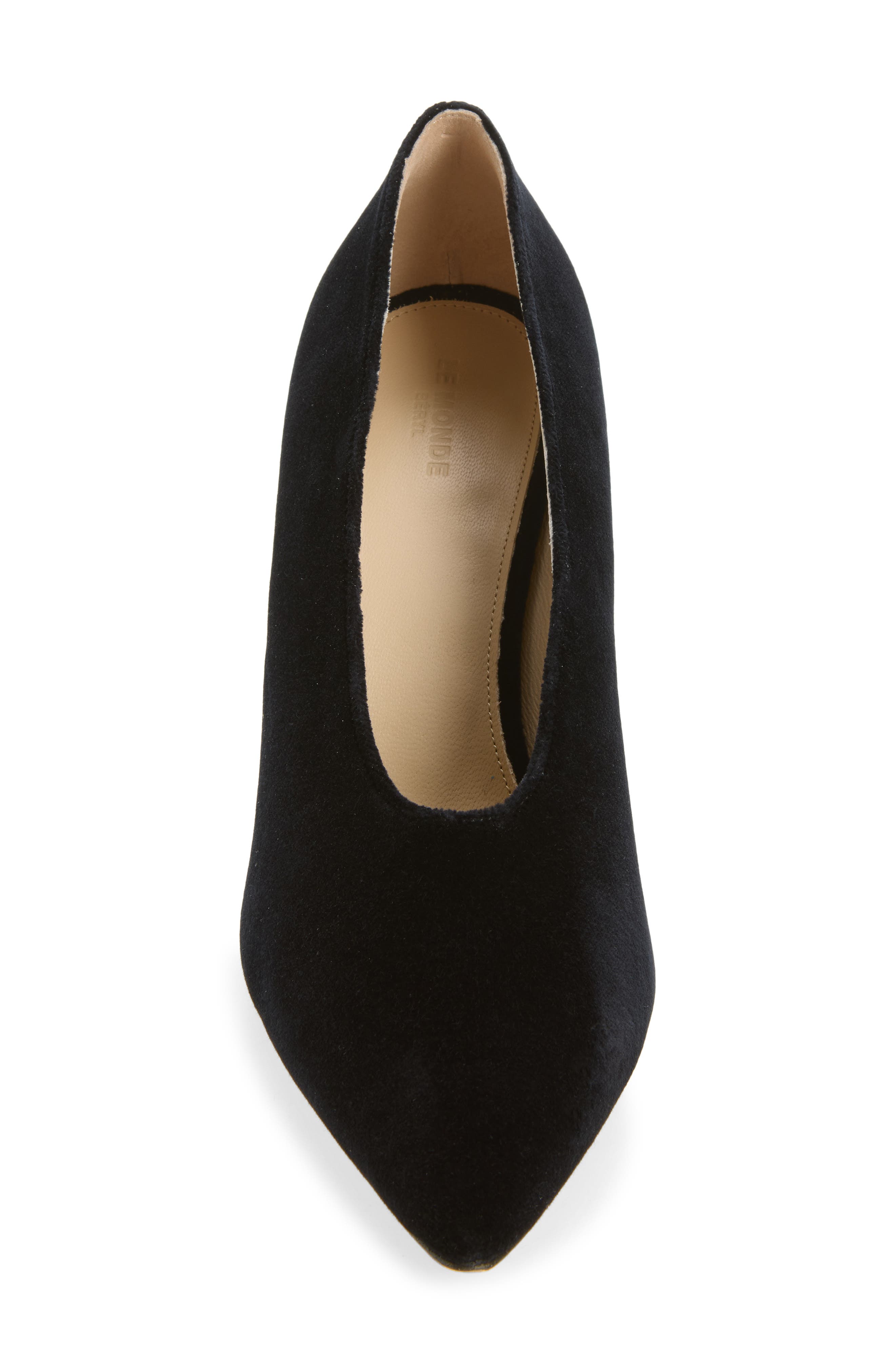 Petra Velveteen Pump, Alternate, color, BLACK