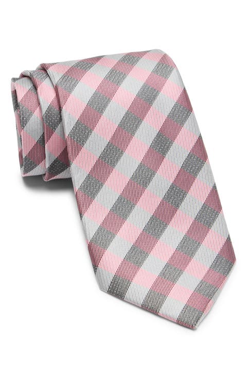 Sydney Check Satin Tie