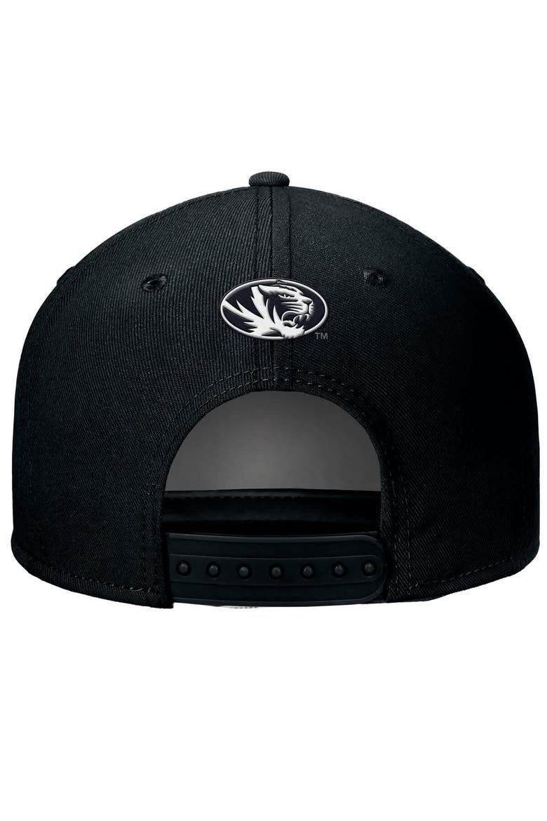 Men's Nike Black Missouri Tigers Rise Adjustable Hat, Alternate, color, Black