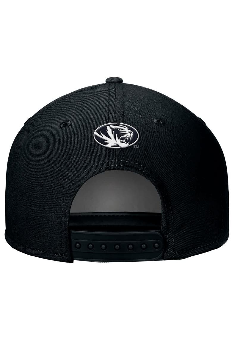 Nike Men's Nike Black Missouri Tigers Rise Adjustable Hat, Alternate, color, Black