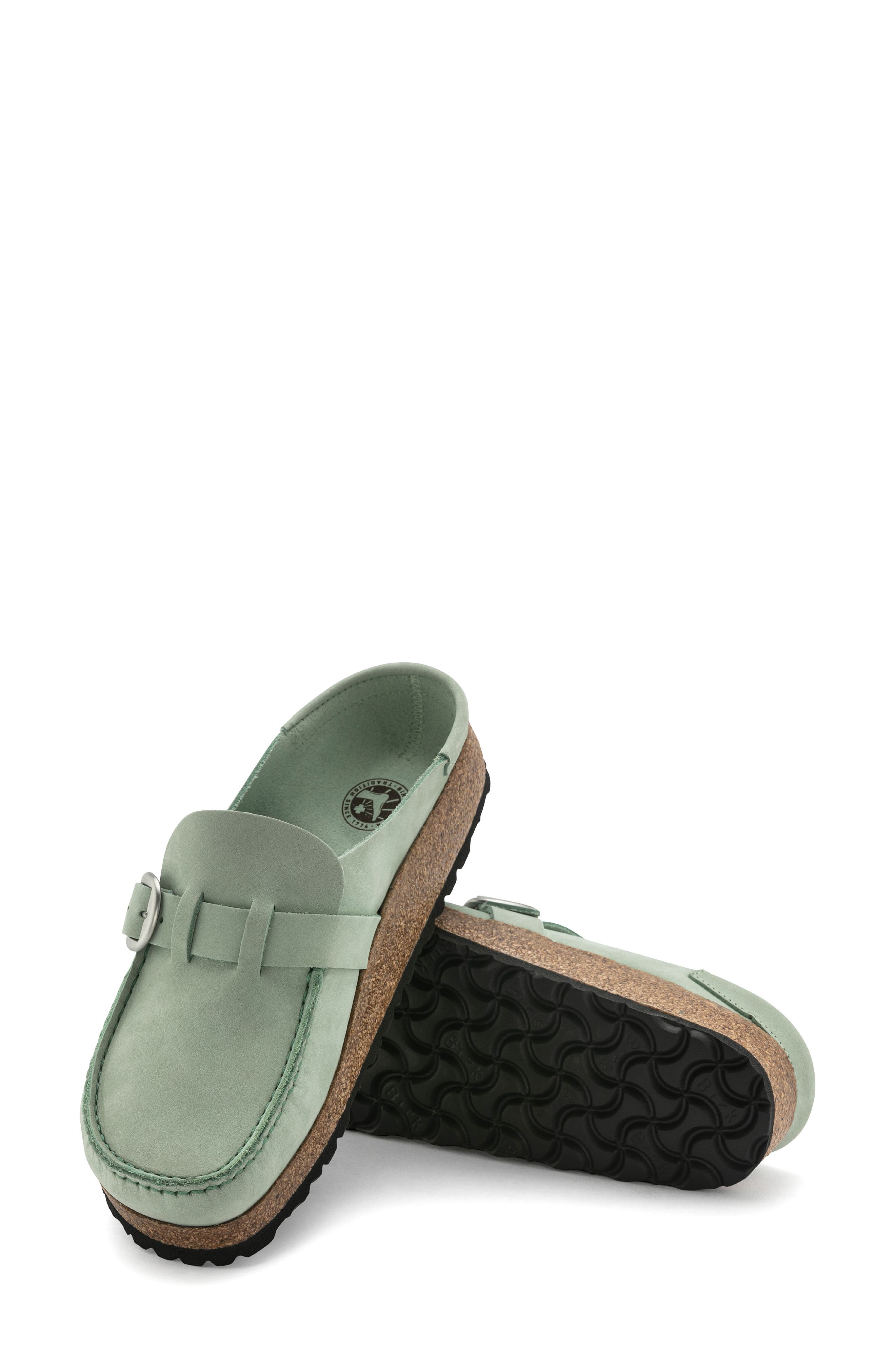 Birkenstock Buckley Moc Clog - Discontinued, Alternate, color, Green