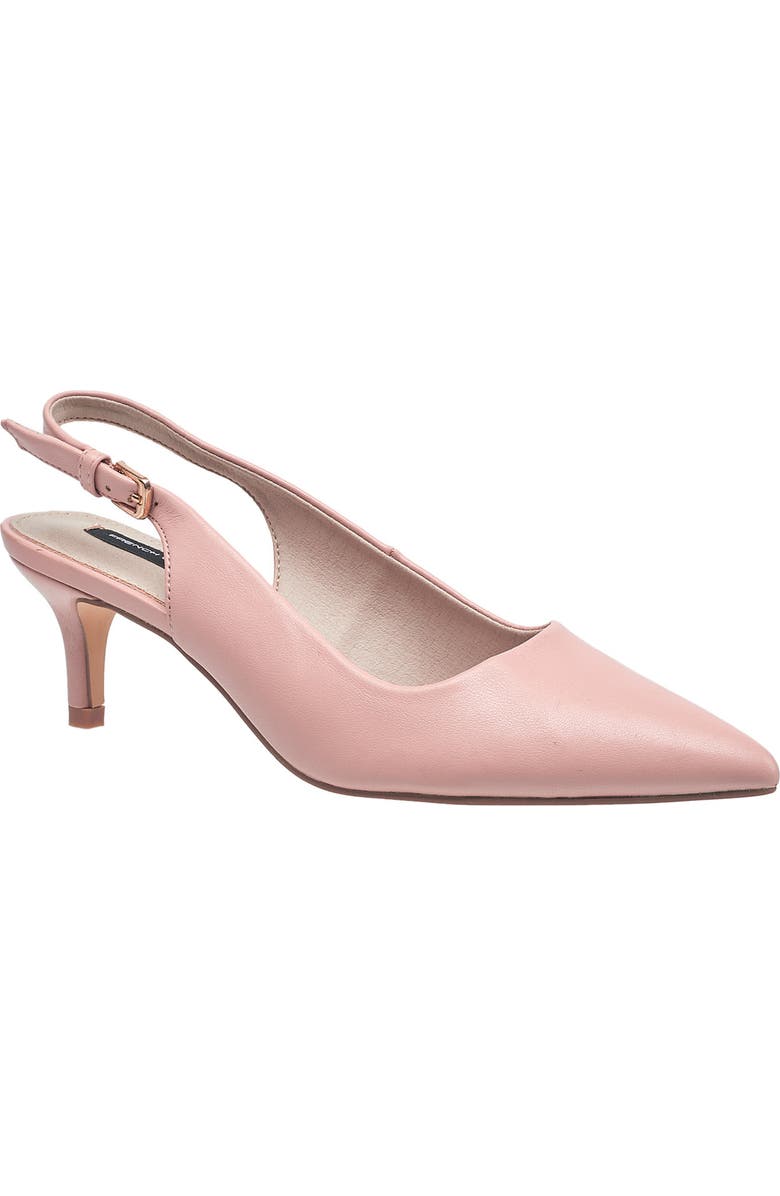 French Connection Quinn Slingback Pump, Main, color, Blush
