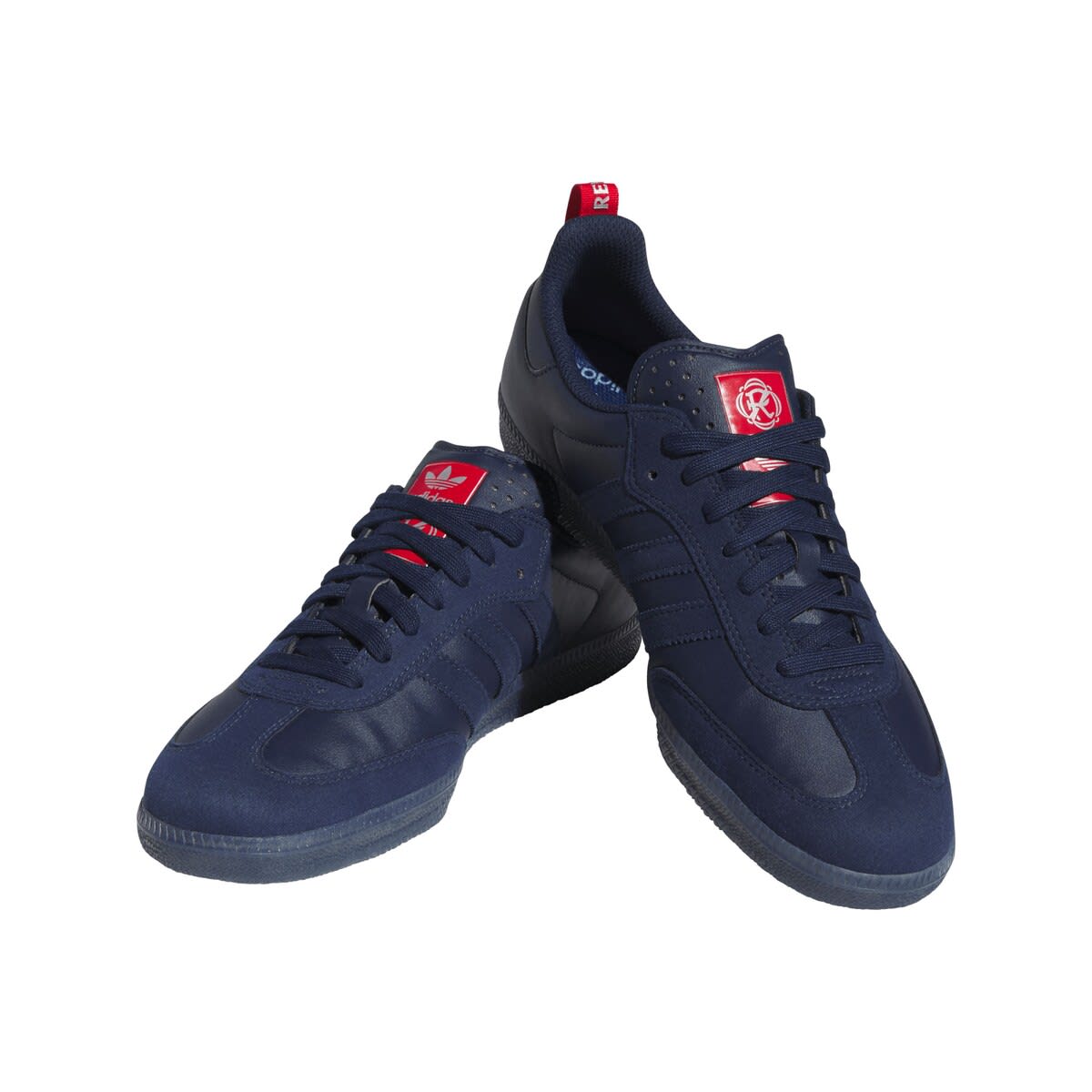 adidas Men's adidas Navy Orchard x New England Revolution Skateboarding Samba Shoe, Main, color, 
