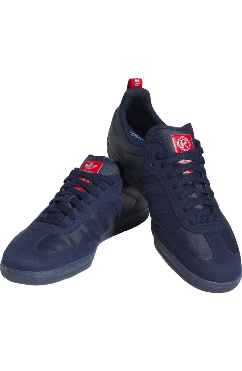 adidas Men's adidas Navy Orchard x New England Revolution Skateboarding Samba Shoe, Main, color,