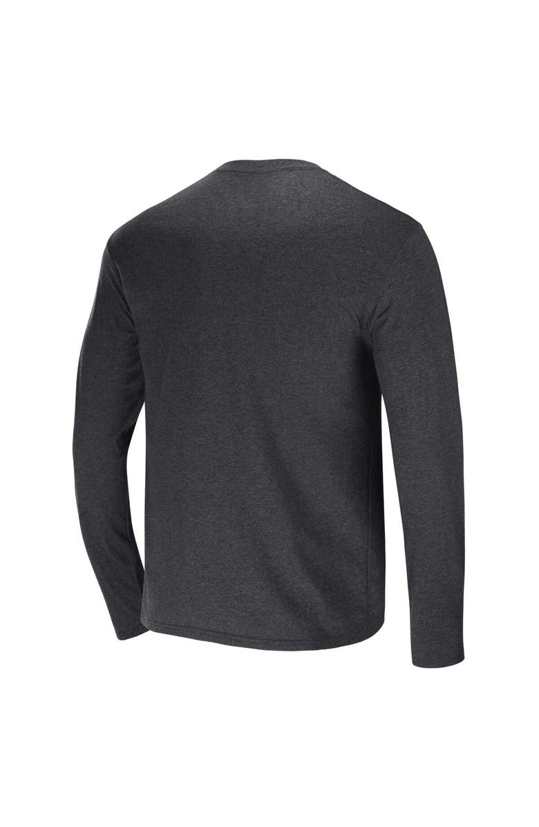 NFL X DARIUS RUCKER Men's NFL x Darius Rucker Collection by Fanatics Heathered Charcoal Las Vegas Raiders Long Sleeve T-Shirt, Alternate, color, Heather Charcoal