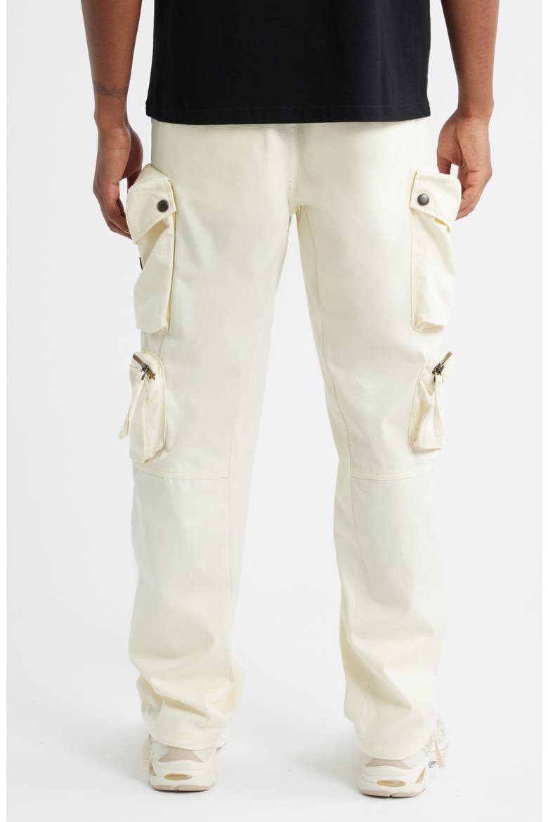 Barracks Pull-On Twill Cargo Pants, Alternate, color, WINTER WHITE