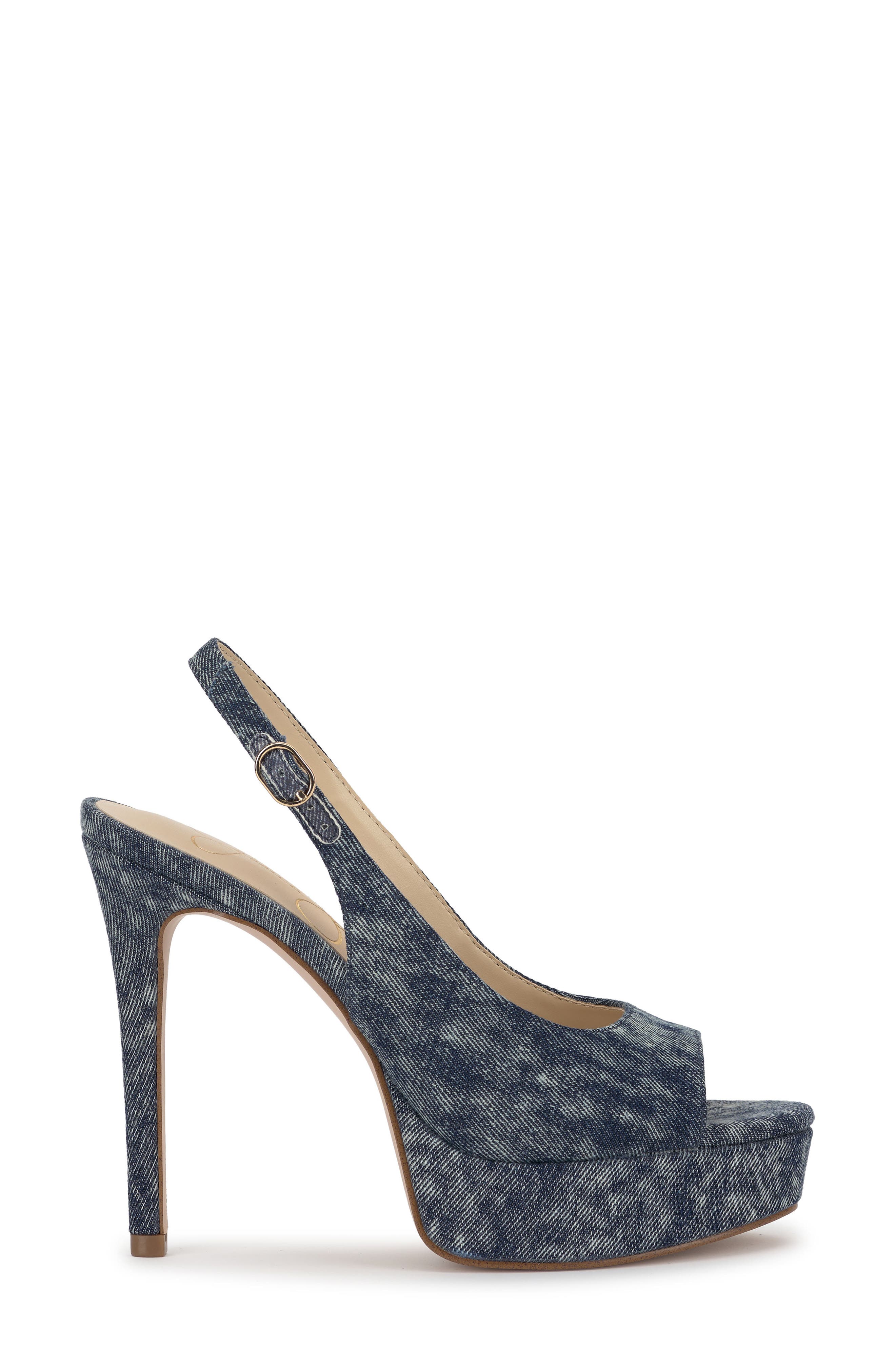 Sibilla Slingback Platform Sandal, Alternate, color, BLUE 13