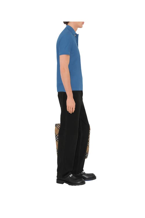 BURBERRY BURBERRY COTTON POLO SHIRT