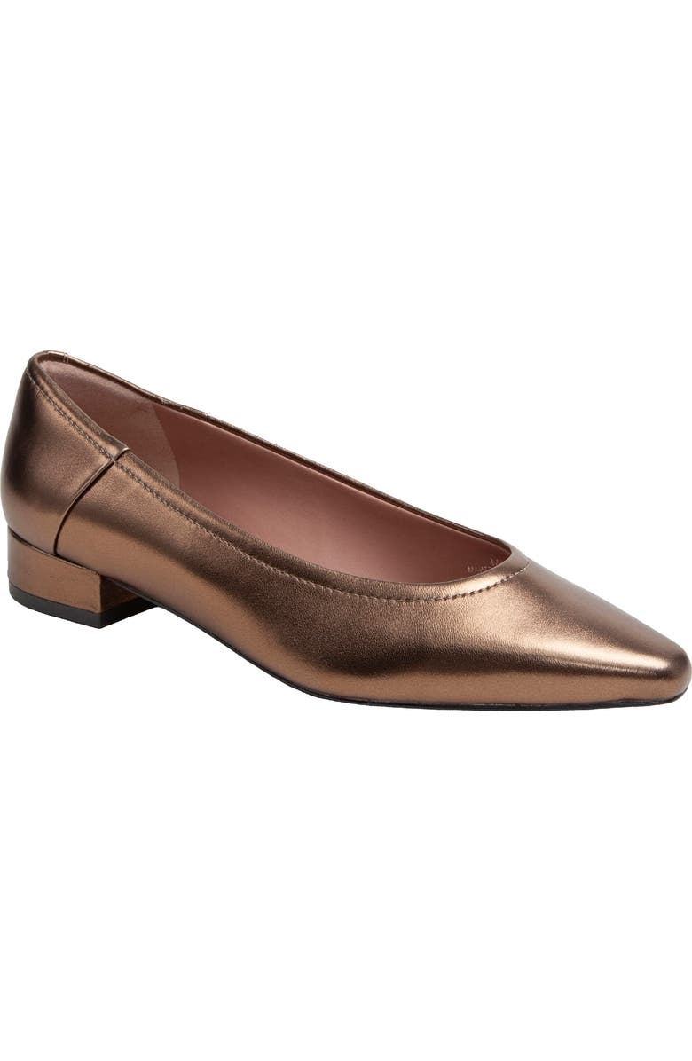 Linea Paolo Becky Pump, Main, color, Bronze