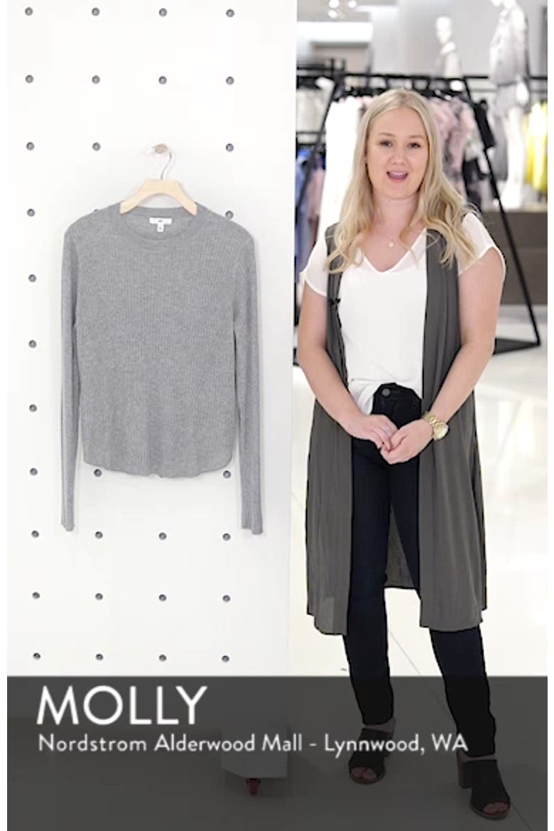 Easy Ribbed Sweater video
