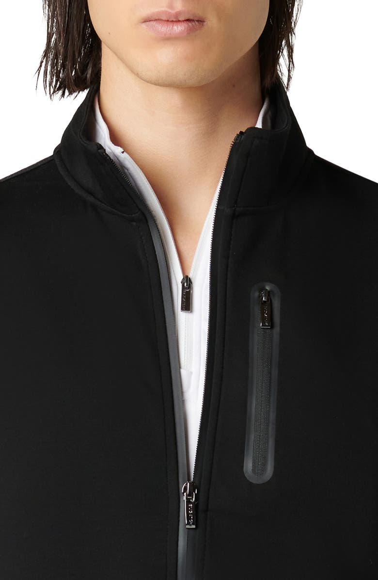 Bugatchi Knit Zip-Up Vest, Alternate, color, 