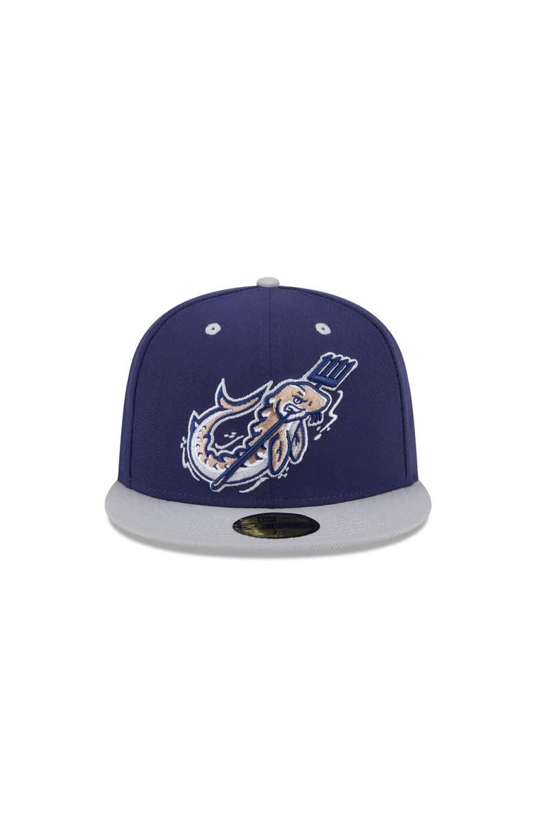 New Era Men's New Era Navy Wisconsin Timber Rattlers Theme Nights 59FIFTY Fitted Hat, Alternate, color, Navy