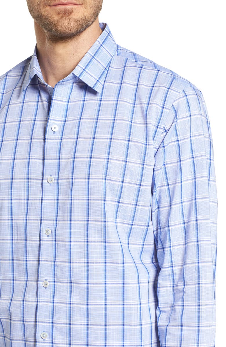 Zachary Prell Washington Plaid Sport Shirt, Alternate, color, 